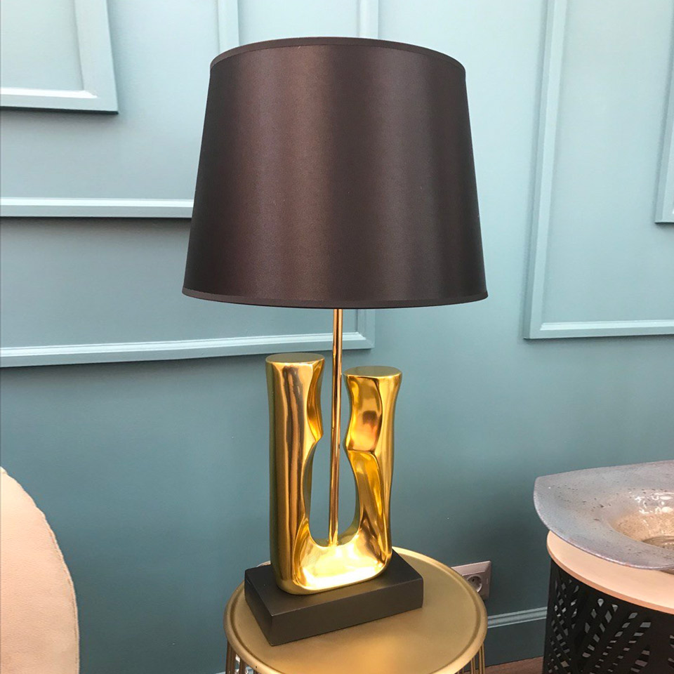 Декоративная настольная лампа Cloyd ARTESIAN 30086, цвет золотистый - фото 3