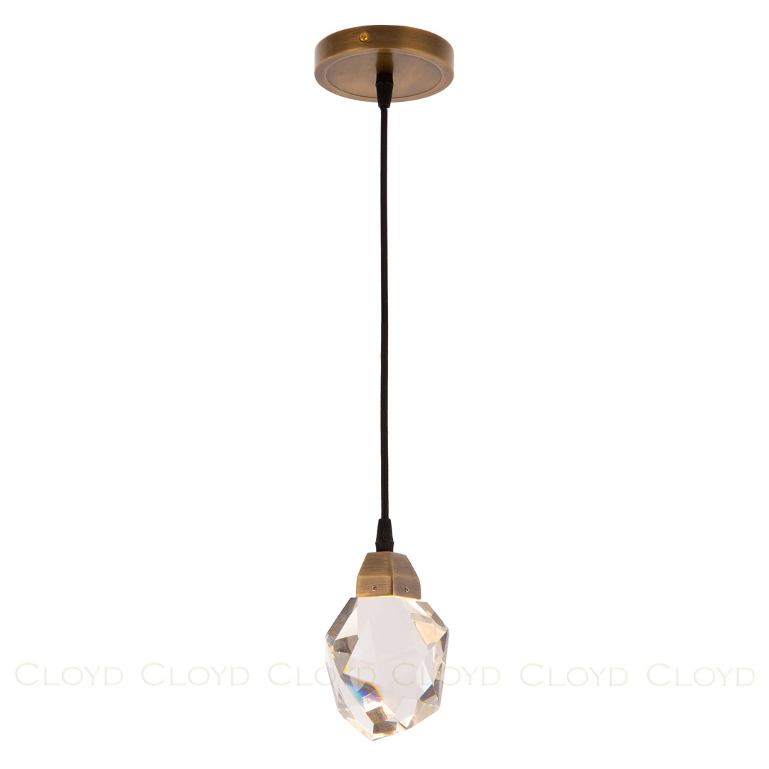 Подвесной светильник Cloyd BOZON 10723, цвет латунь - фото 2