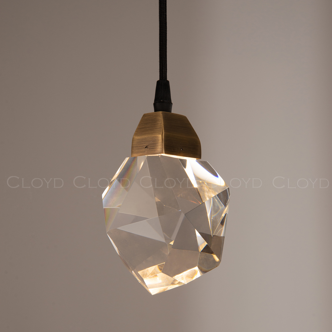 Подвесной светильник Cloyd BOZON 10723, цвет латунь - фото 1