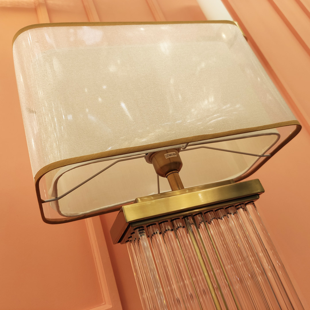 Декоративная настольная лампа Cloyd MEMORUM 30081, цвет латунь - фото 2
