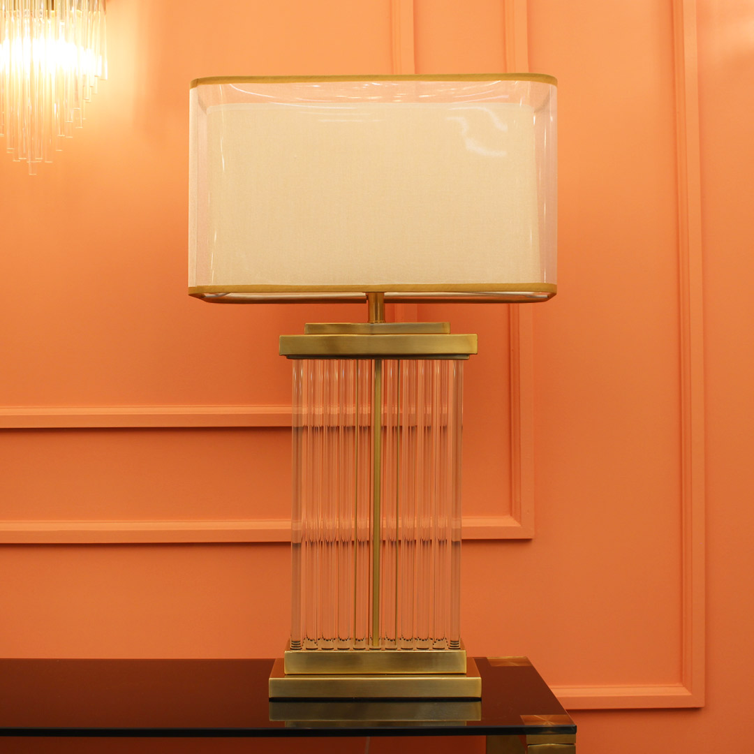 Декоративная настольная лампа Cloyd MEMORUM 30081, цвет латунь - фото 4