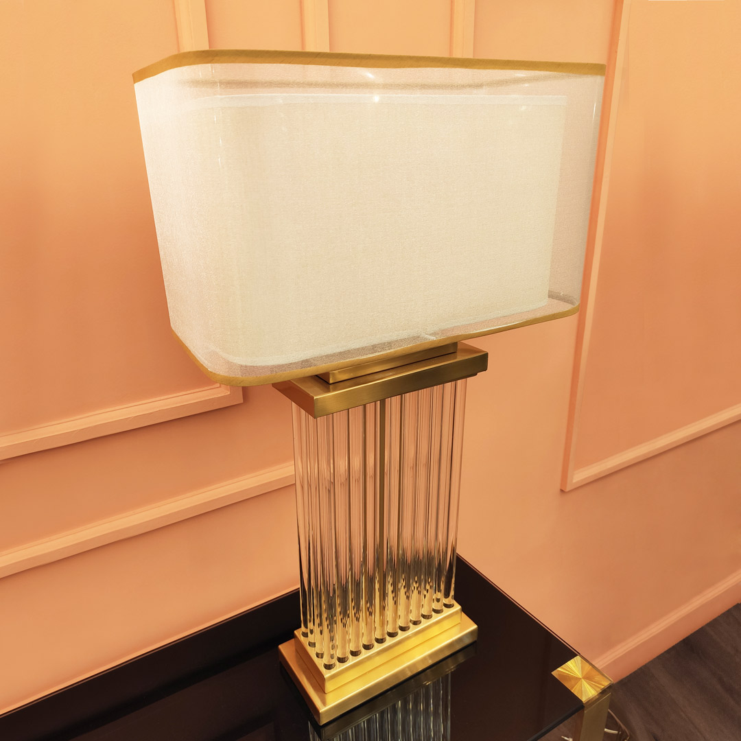 Декоративная настольная лампа Cloyd MEMORUM 30081, цвет латунь - фото 6