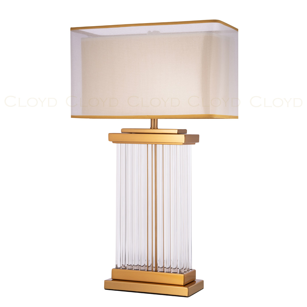 Декоративная настольная лампа Cloyd MEMORUM 30081, цвет латунь - фото 1