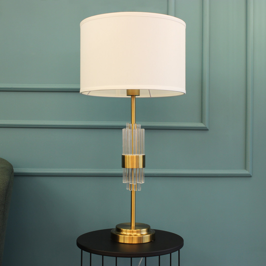 Декоративная настольная лампа Cloyd MERROW 30079, цвет латунь - фото 3