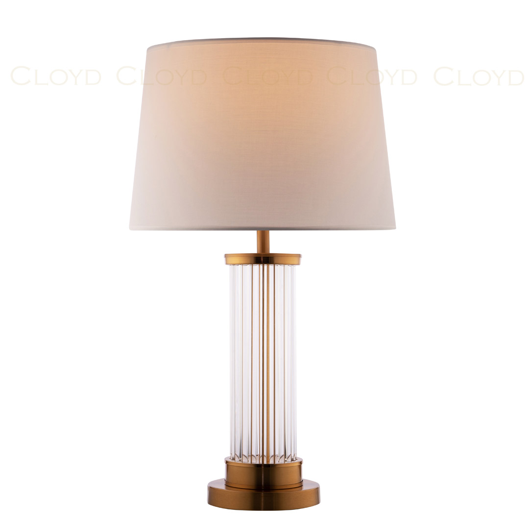 Декоративная настольная лампа Cloyd MARCELL 30076, цвет латунь - фото 2