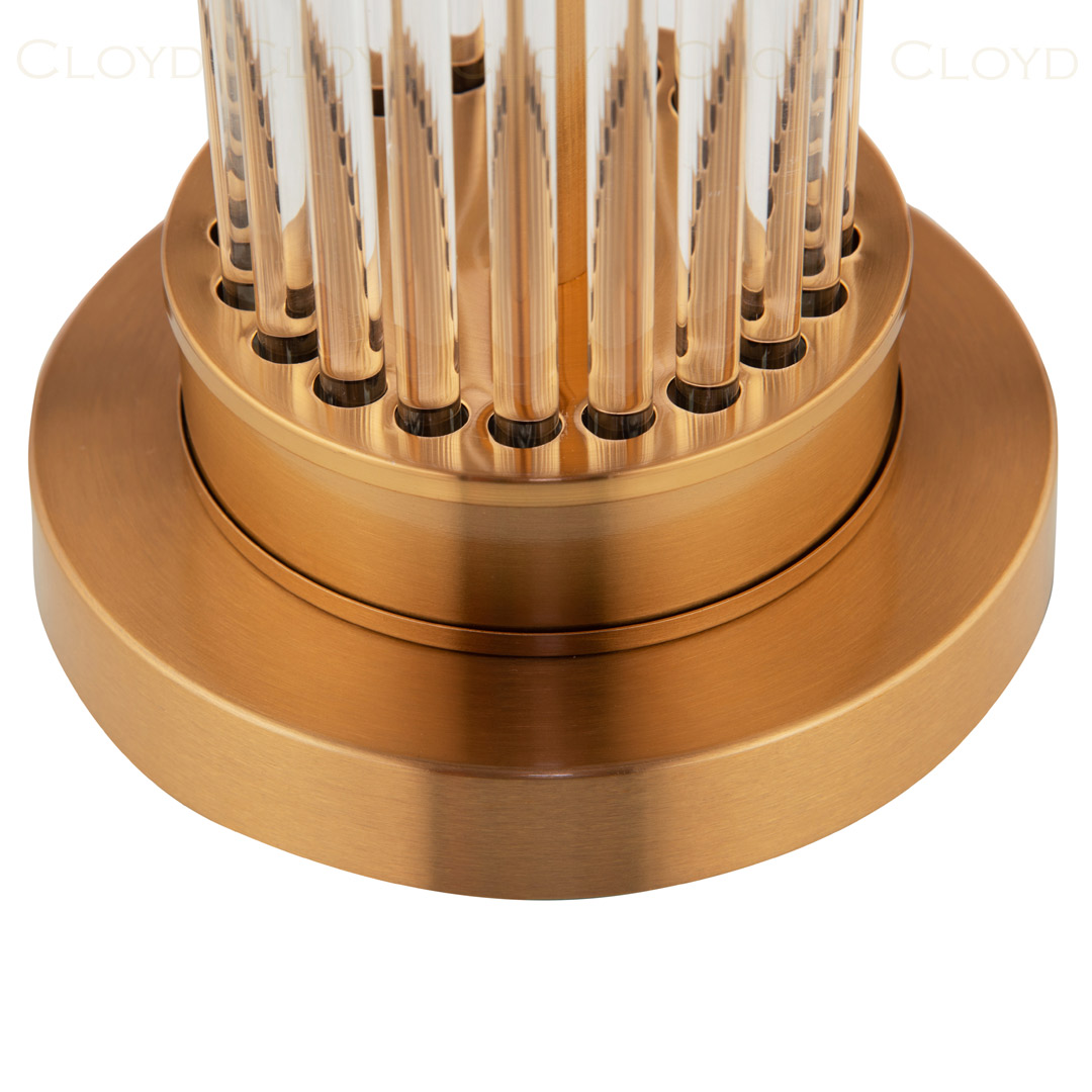 Декоративная настольная лампа Cloyd MARCELL 30076, цвет латунь - фото 3