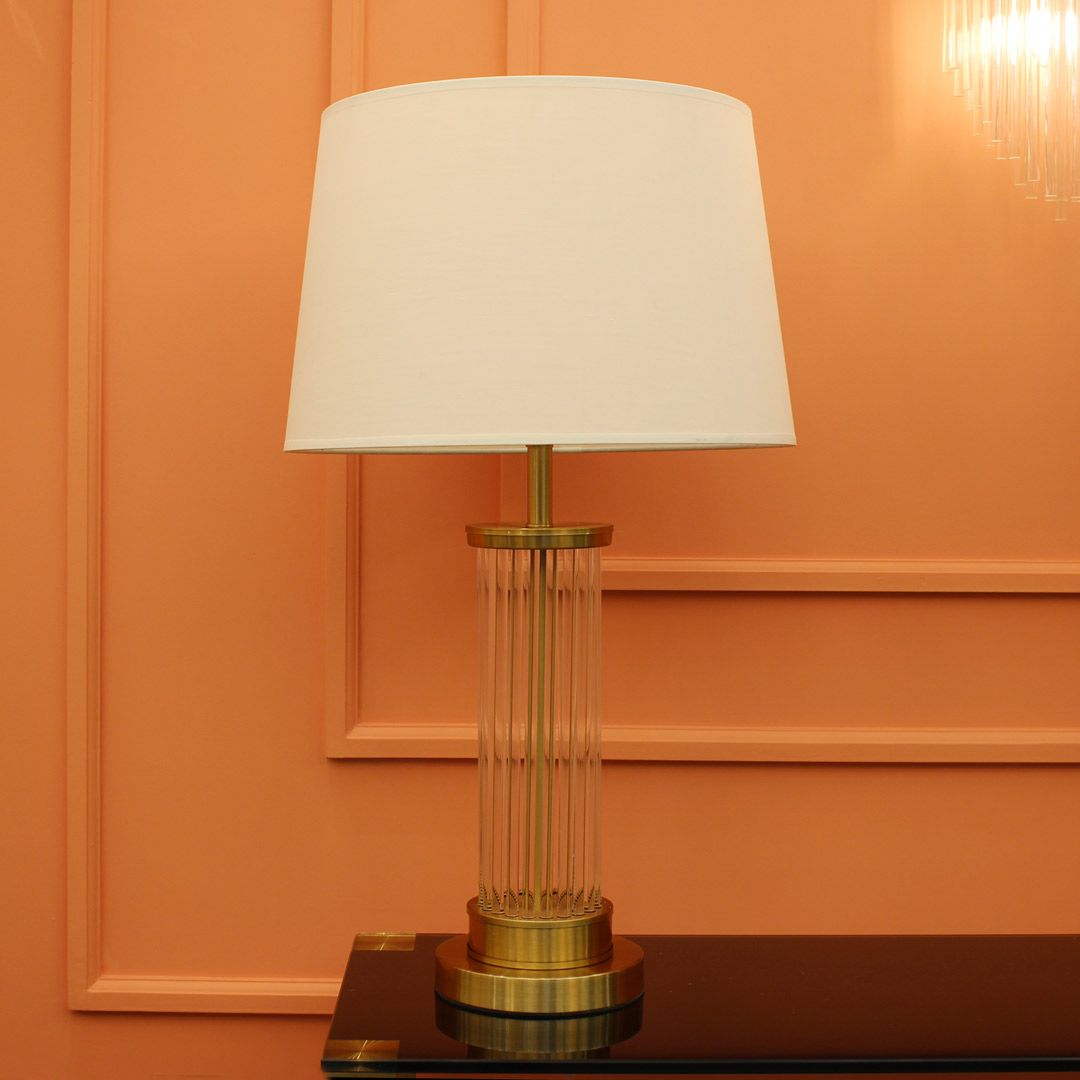 Декоративная настольная лампа Cloyd MARCELL 30076, цвет латунь - фото 4