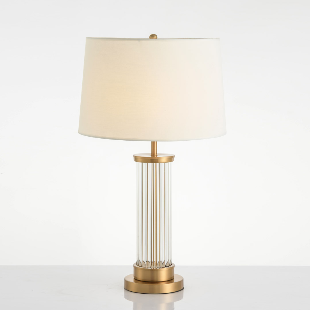 Декоративная настольная лампа Cloyd MARCELL 30076, цвет латунь - фото 6