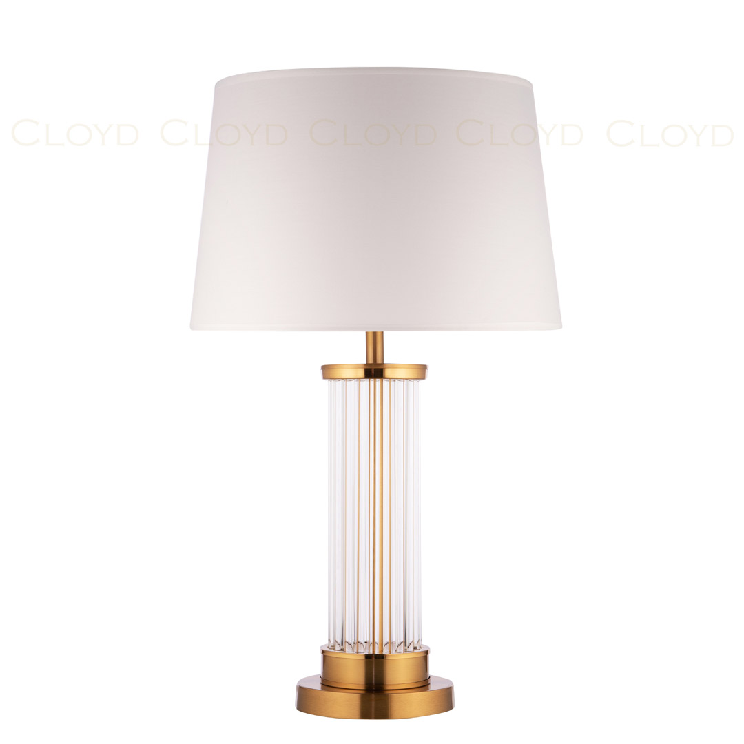 Декоративная настольная лампа Cloyd MARCELL 30076, цвет латунь - фото 1