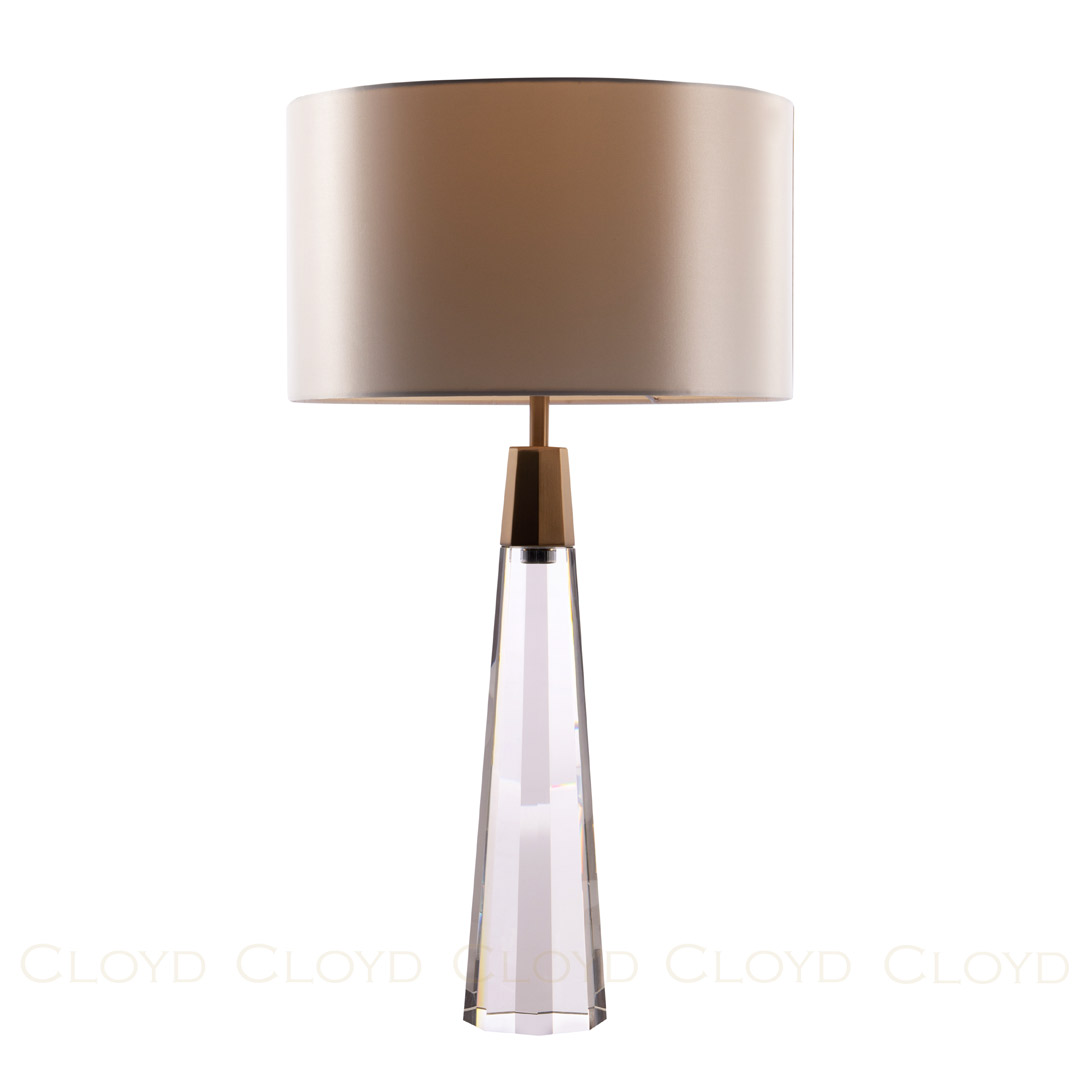 Декоративная настольная лампа Cloyd COMINTERN 30068, цвет латунь - фото 1