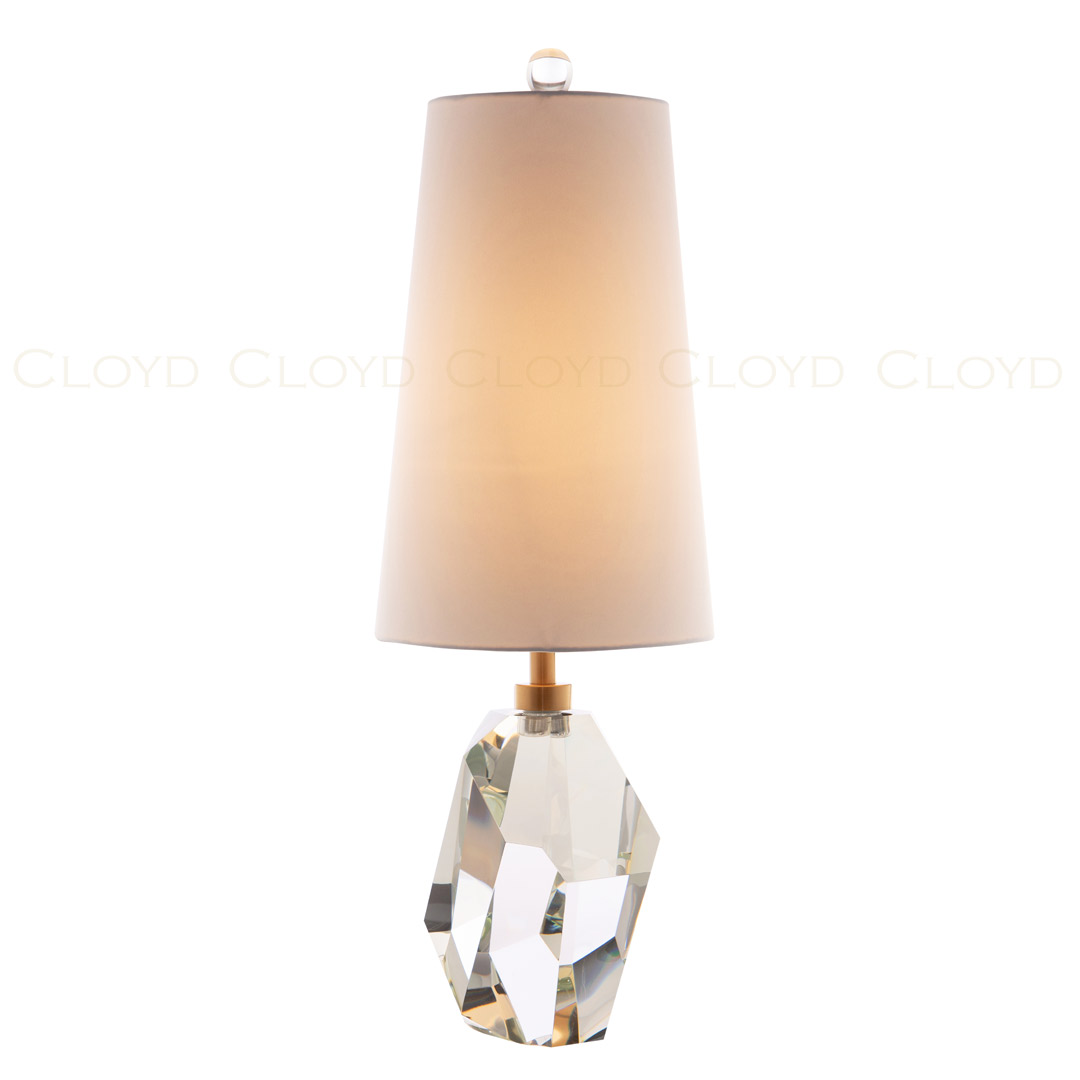 Декоративная настольная лампа Cloyd QUARTZ 30065, цвет латунь - фото 5