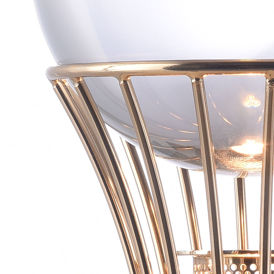 Декоративная настольная лампа Cloyd HYPNO 30051, цвет золотистый - фото 2