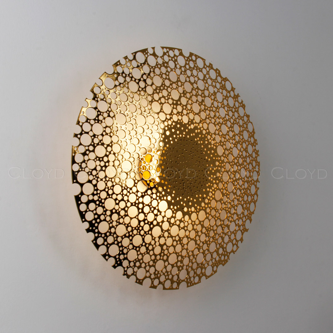 Настенный светильник Cloyd NABI 20120, цвет золотистый - фото 3