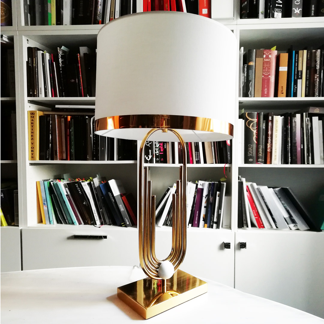 Декоративная настольная лампа Cloyd ARPA 30077, цвет золотистый - фото 4
