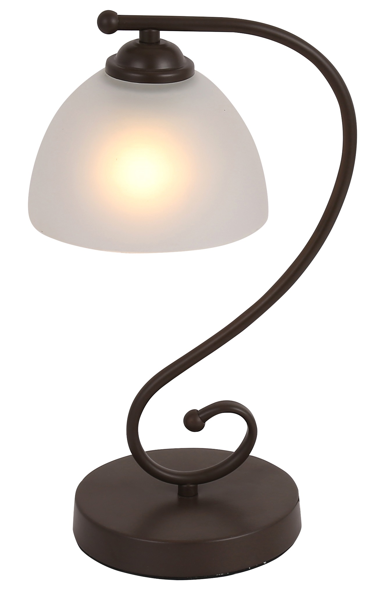 Декоративная настольная лампа Rivoli JACKELINE 7141-501, цвет белый 7141-501 Б0054759 - фото 1