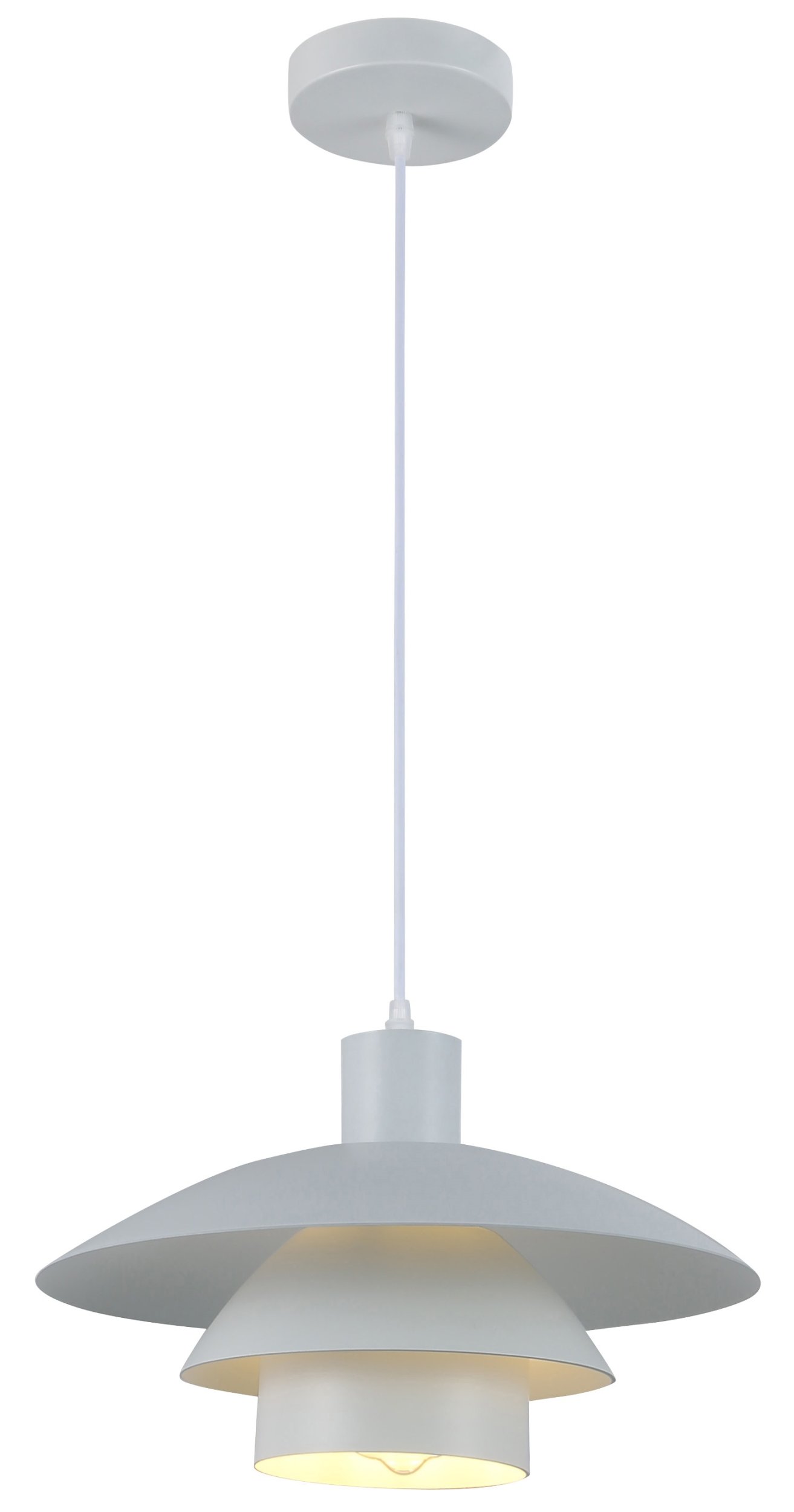Подвесной светильник Rivoli XENOBIA 5097-201, цвет белый 5097-201 Б0054867 - фото 1