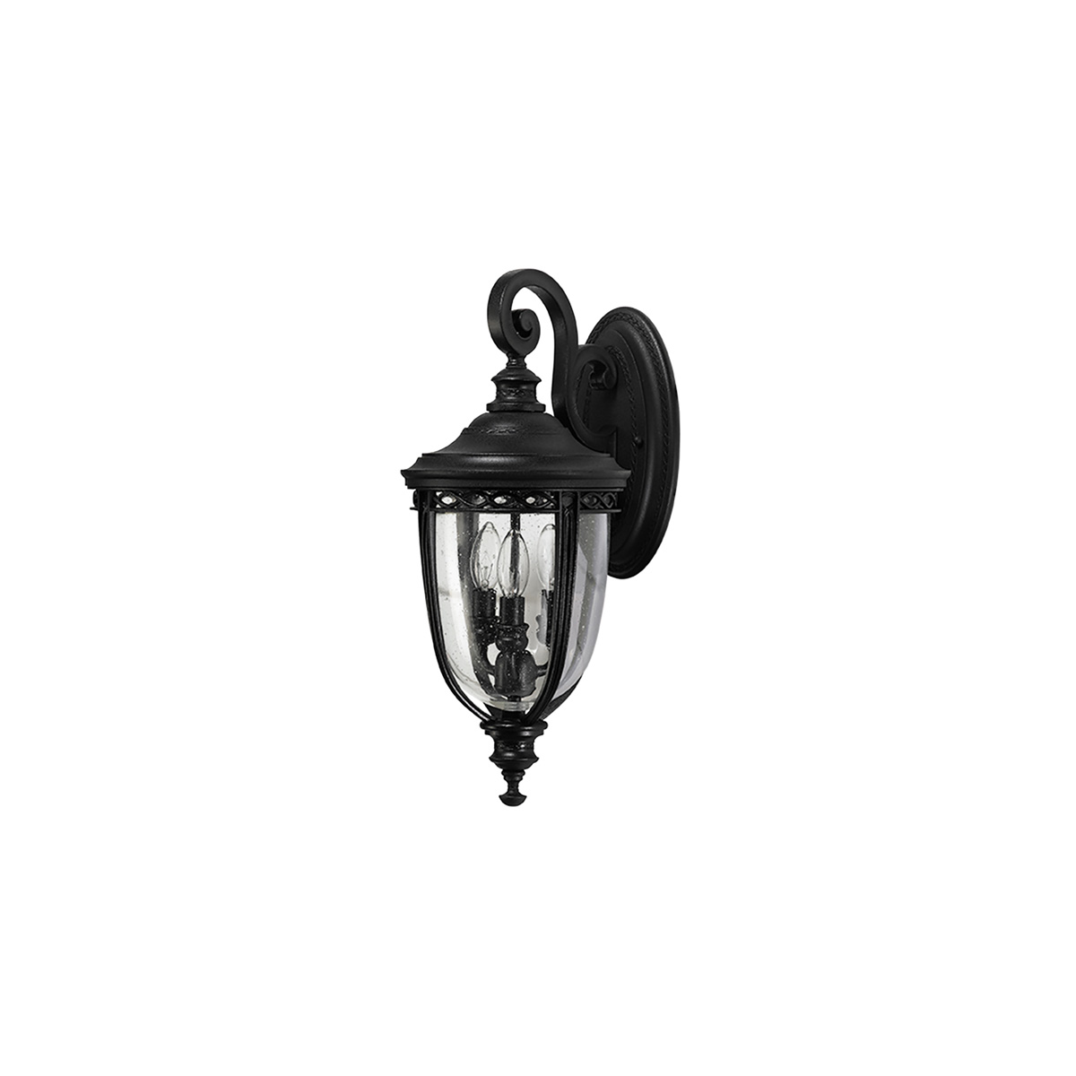 Уличный настенный светильник Feiss ENGLISH BRIDLE FE-EB2-M-BLK, цвет чёрный