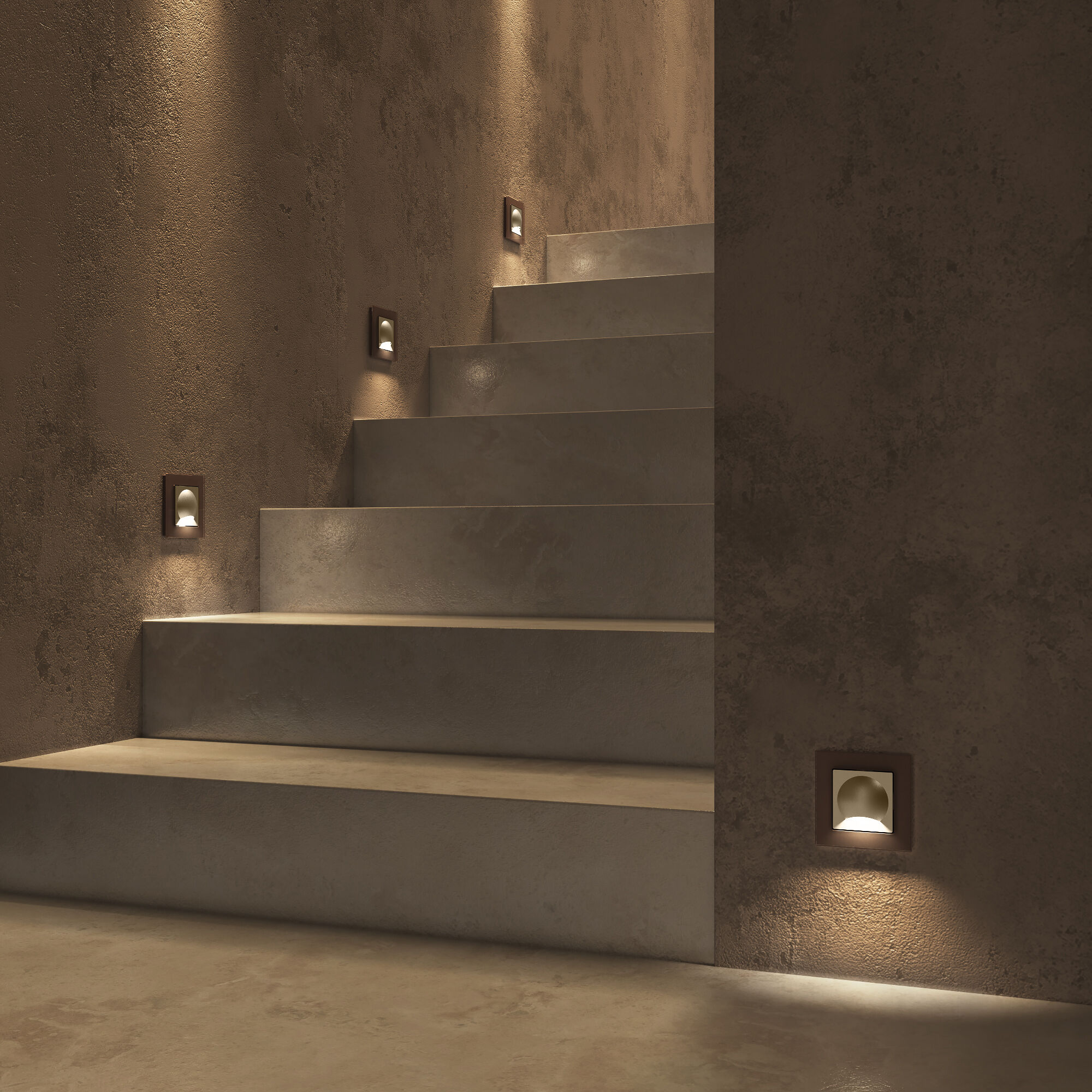 Подсветка для лестниц Werkel MOON W1154411 4690389179242, цвет бежевый a057495 - фото 2