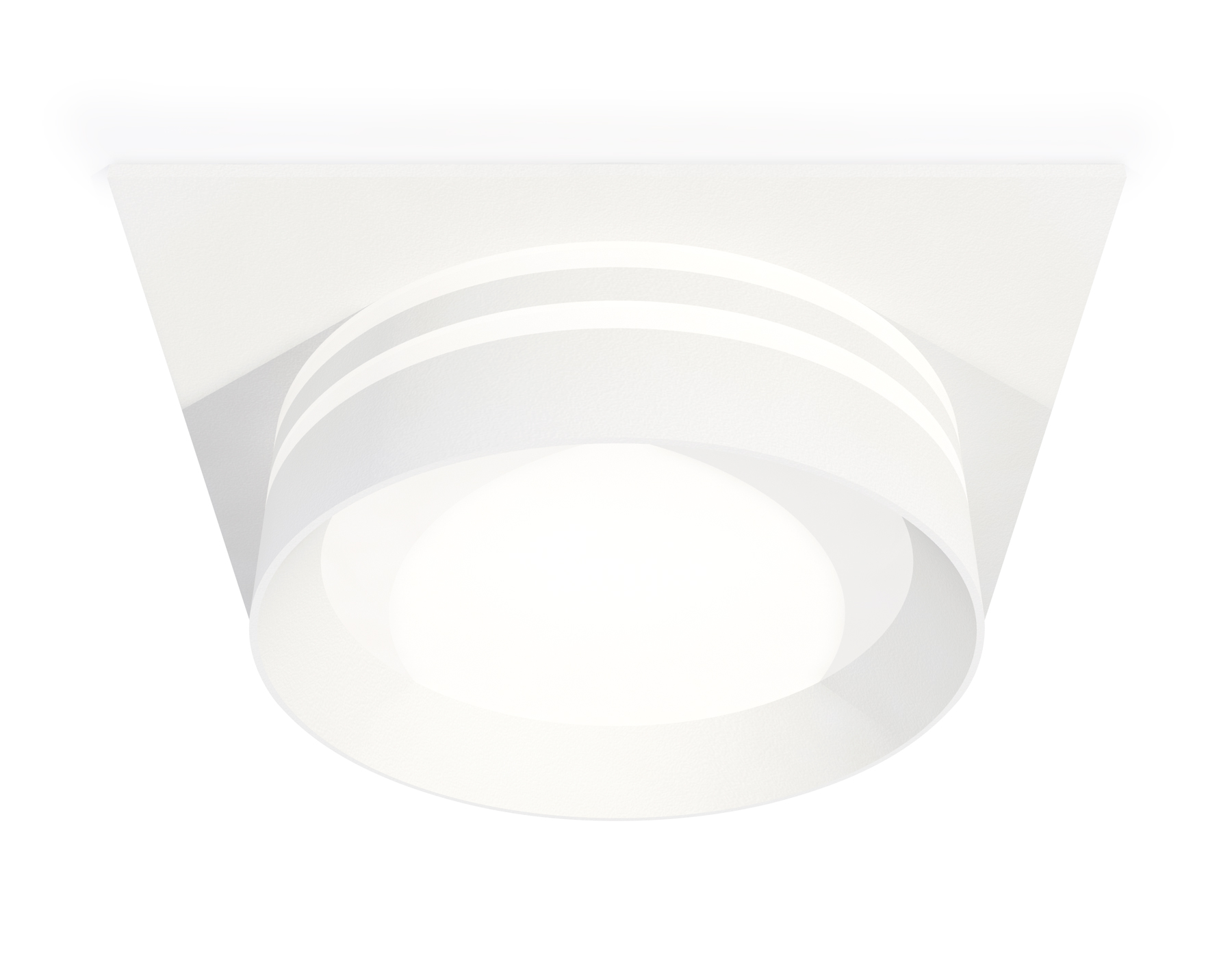Точечный встраиваемый светильник Ambrella light TECHNO XC8061021, цвет белый;матовый - фото 1
