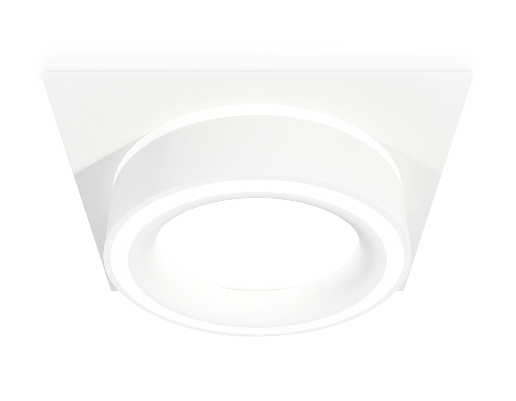 Точечный встраиваемый светильник Ambrella light TECHNO XC8061018, цвет белый;матовый - фото 1