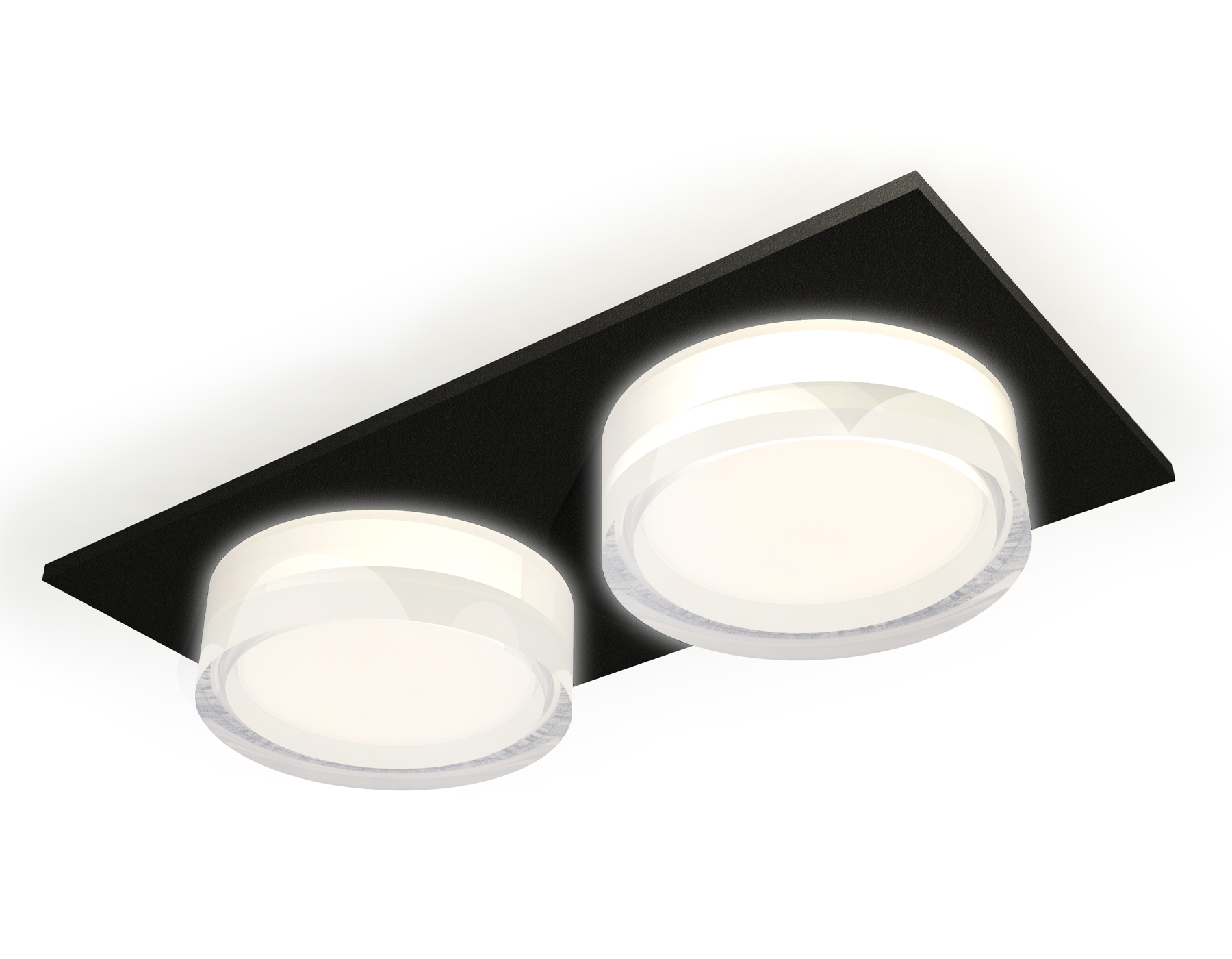 Точечный встраиваемый светильник Ambrella light TECHNO XC6526066, цвет белый;матовый;прозрачный - фото 1