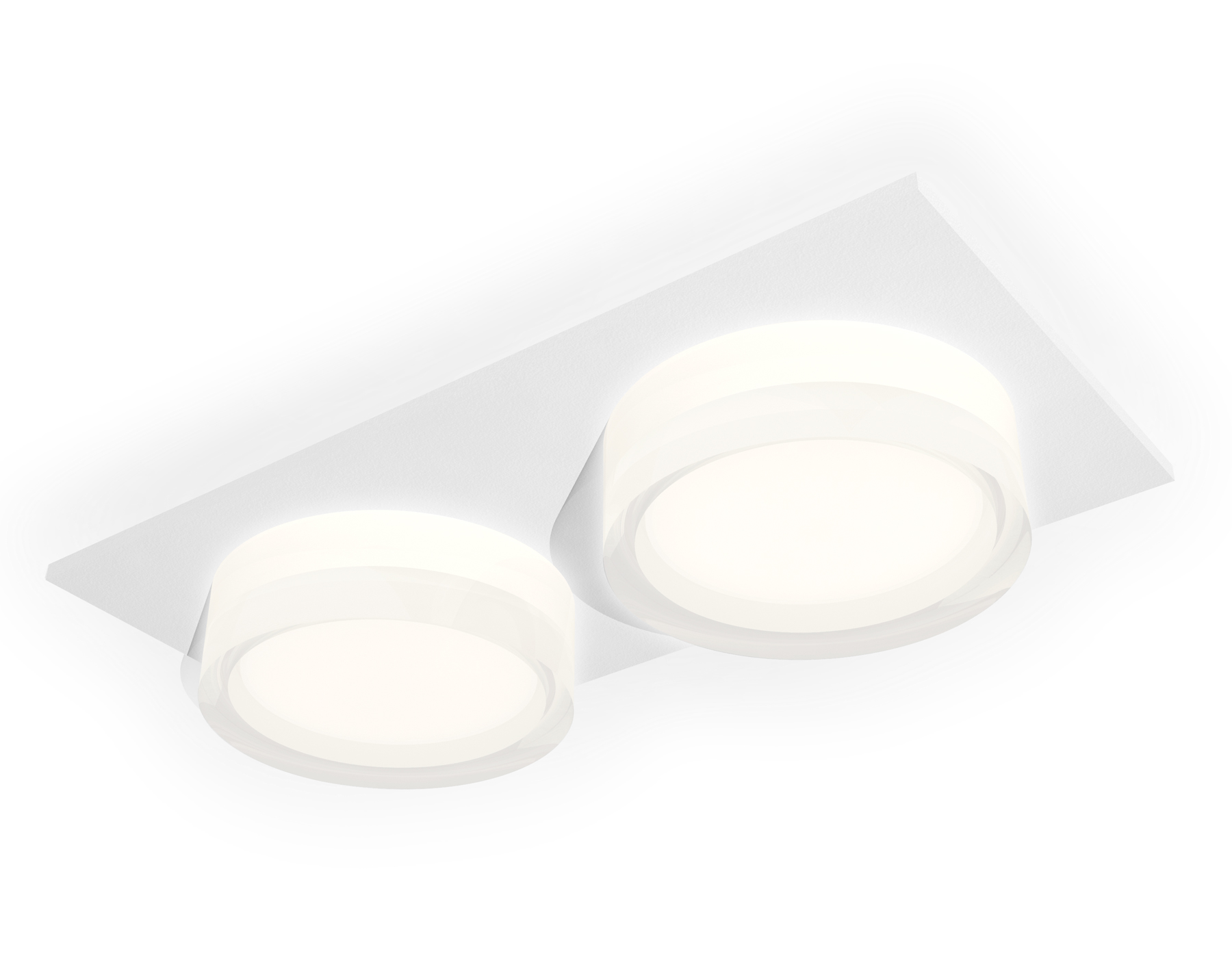 Точечный встраиваемый светильник Ambrella light TECHNO XC6525066, цвет белый;матовый;прозрачный - фото 1