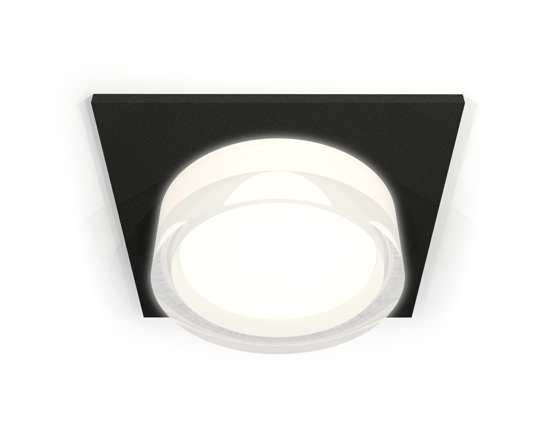 Точечный встраиваемый светильник Ambrella light TECHNO XC6521066, цвет белый;матовый;прозрачный - фото 1