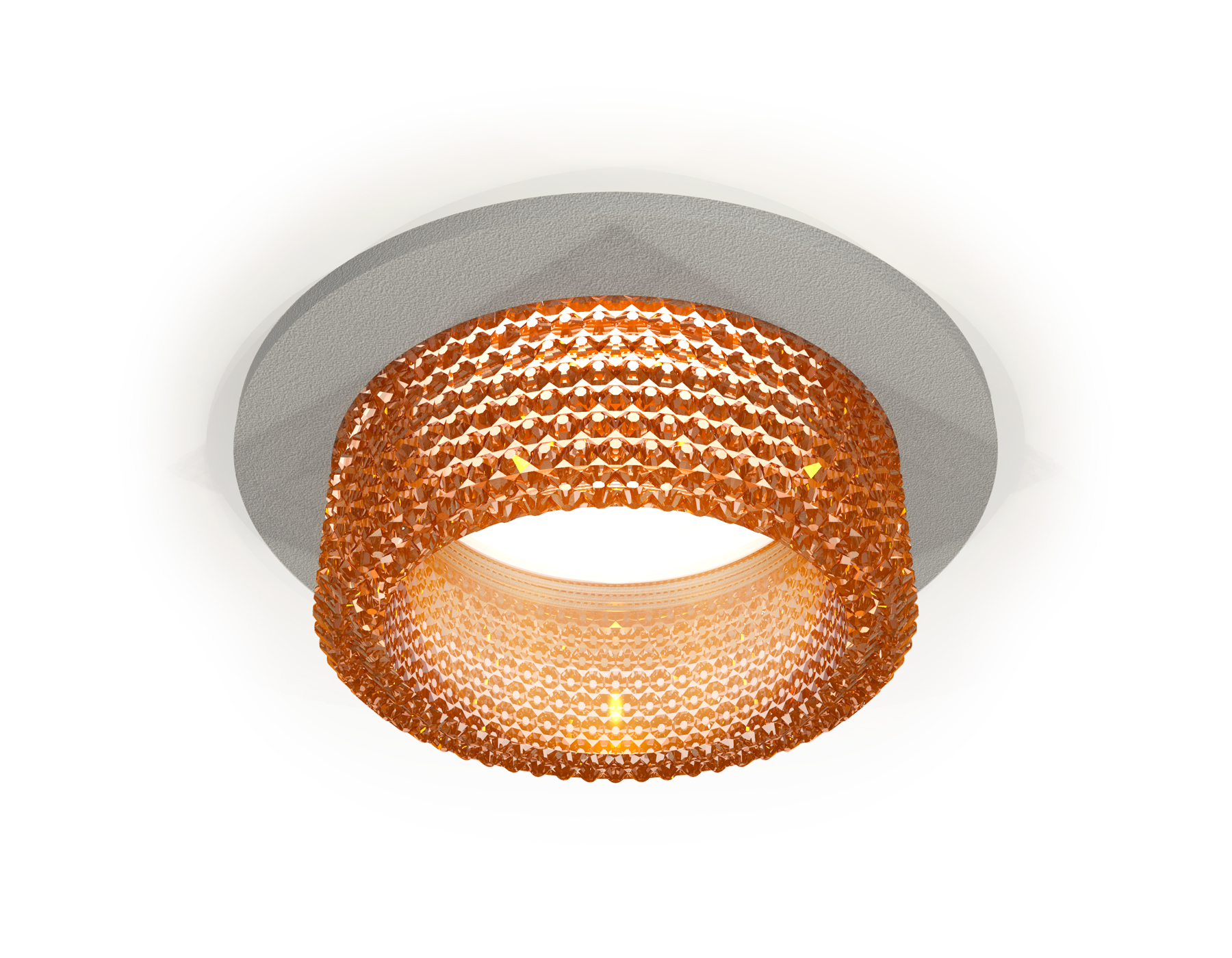 Точечный встраиваемый светильник Ambrella light TECHNO XC6514044, цвет коричневый - фото 1