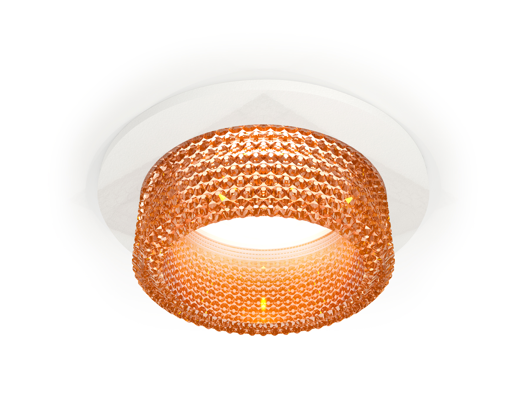 Точечный встраиваемый светильник Ambrella light TECHNO XC6512044, цвет коричневый - фото 1