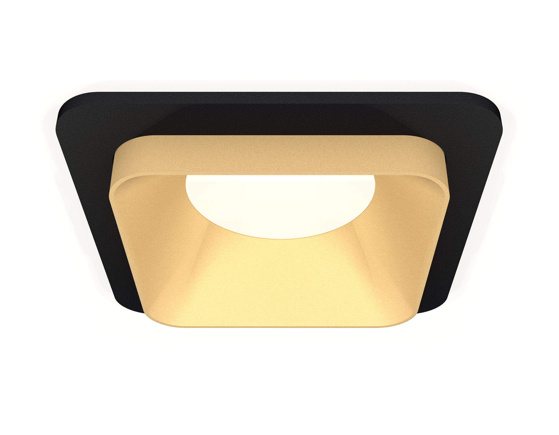 Точечный встраиваемый светильник Ambrella light TECHNO SPOT XC7902004, цвет золотистый - фото 1