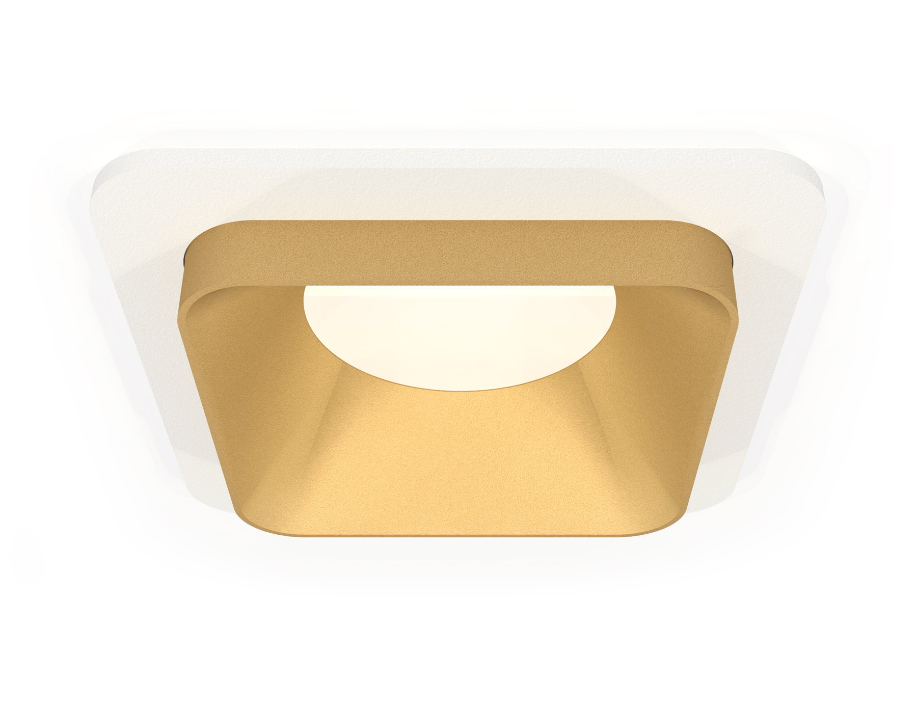 Точечный встраиваемый светильник Ambrella light TECHNO SPOT XC7901004, цвет золотистый - фото 1