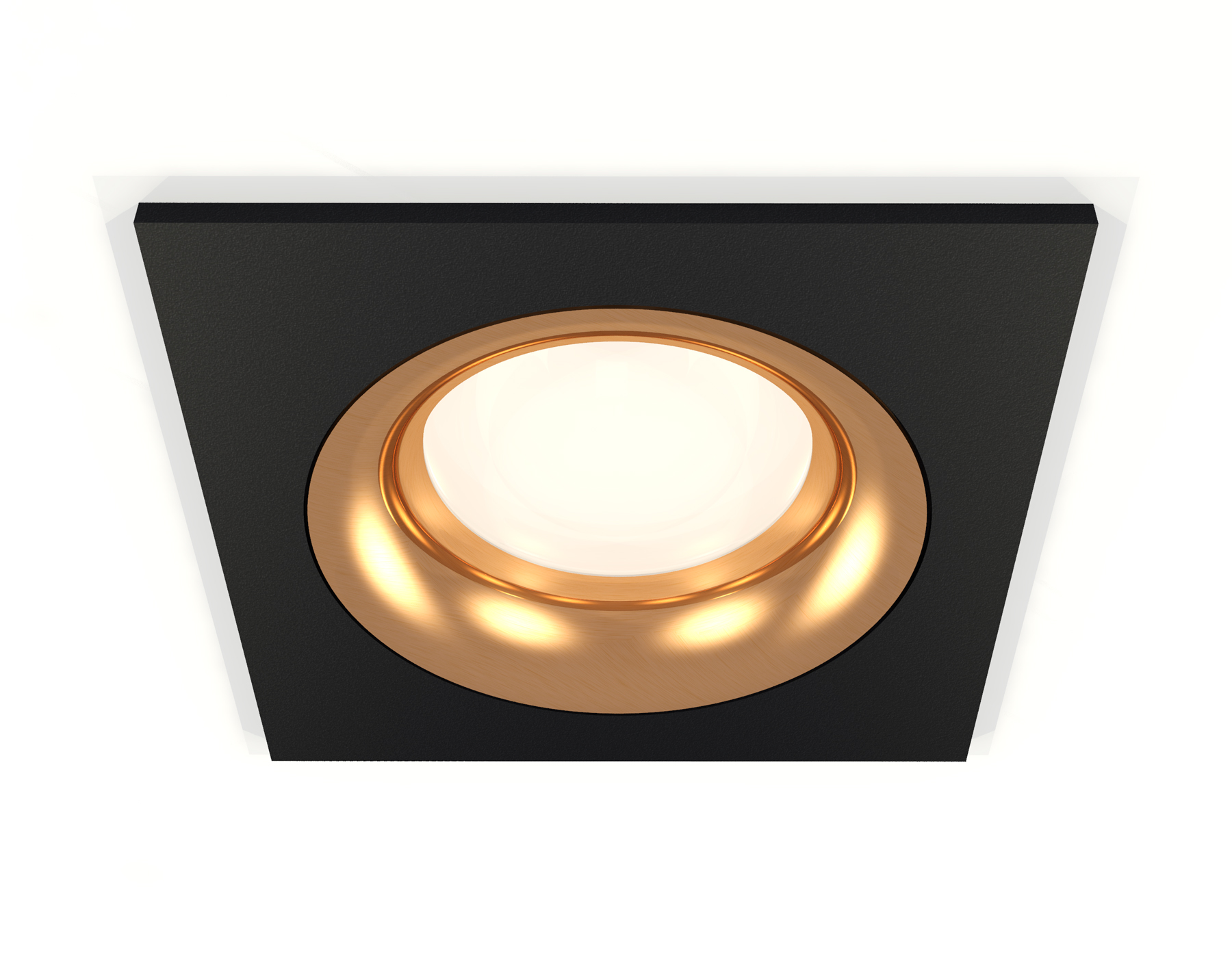 Точечный встраиваемый светильник Ambrella light TECHNO SPOT XC7632005, цвет золотистый - фото 1