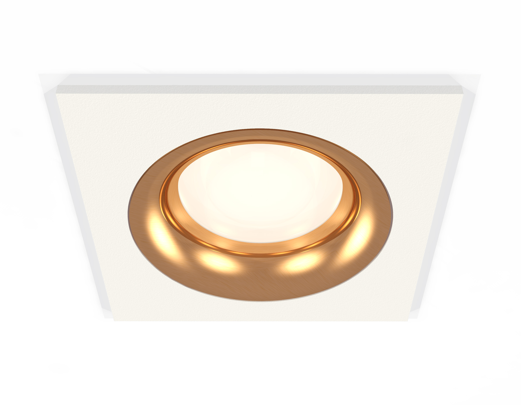 Точечный встраиваемый светильник Ambrella light TECHNO SPOT XC7631005, цвет золотистый - фото 1