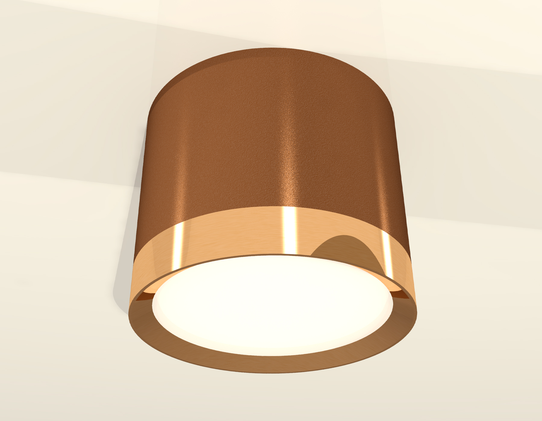 Точечный накладной светильник Ambrella light TECHNO XS8117001, цвет золотистый - фото 3