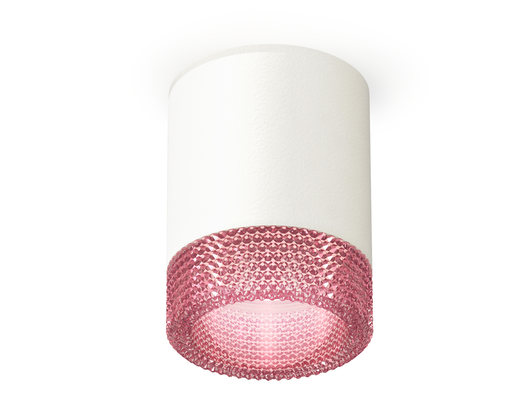 Точечный накладной светильник Ambrella light TECHNO XS6301042, цвет розовый - фото 1