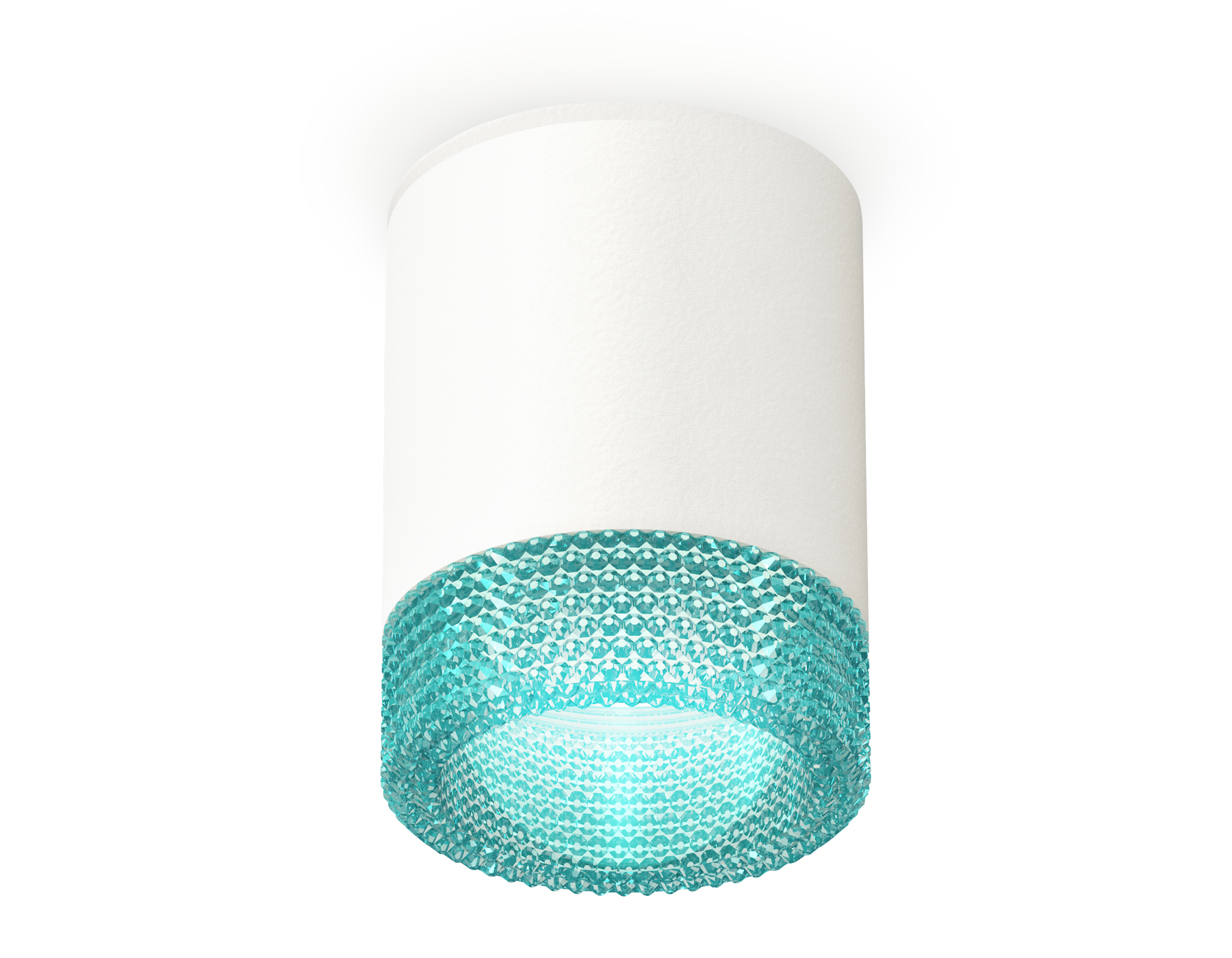 Точечный накладной светильник Ambrella light TECHNO XS6301043, цвет голубой - фото 1
