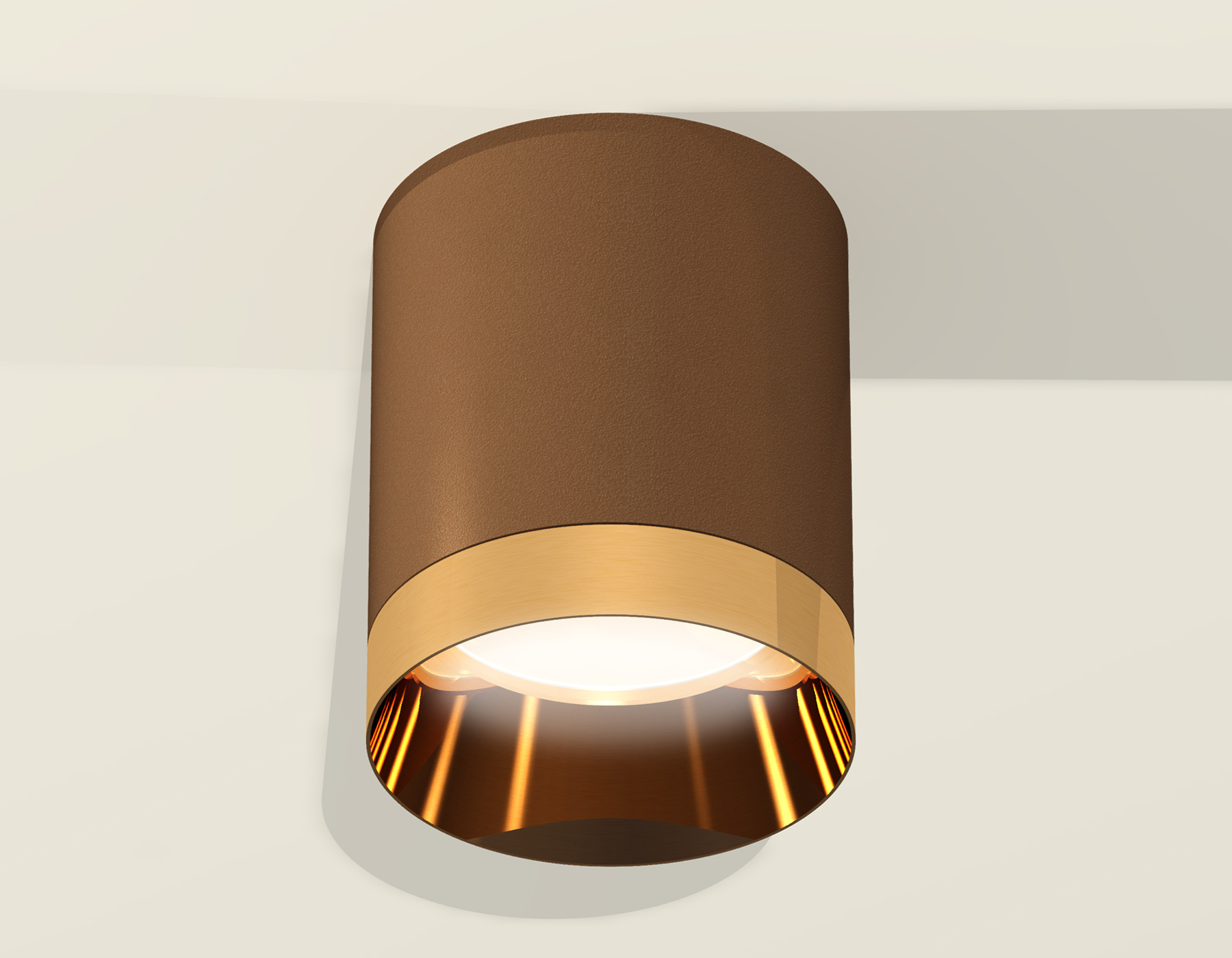Точечный накладной светильник Ambrella light TECHNO XS6304011, цвет золотистый - фото 3