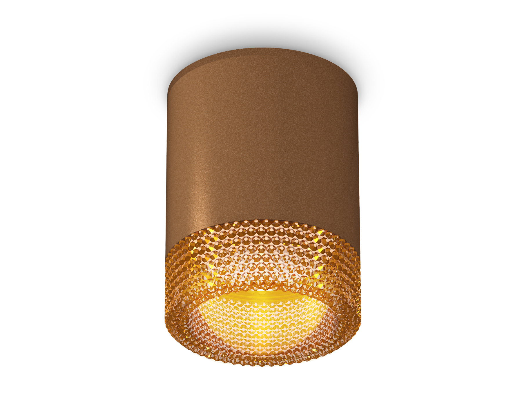 Точечный накладной светильник Ambrella light TECHNO XS6304020, цвет коричневый - фото 1