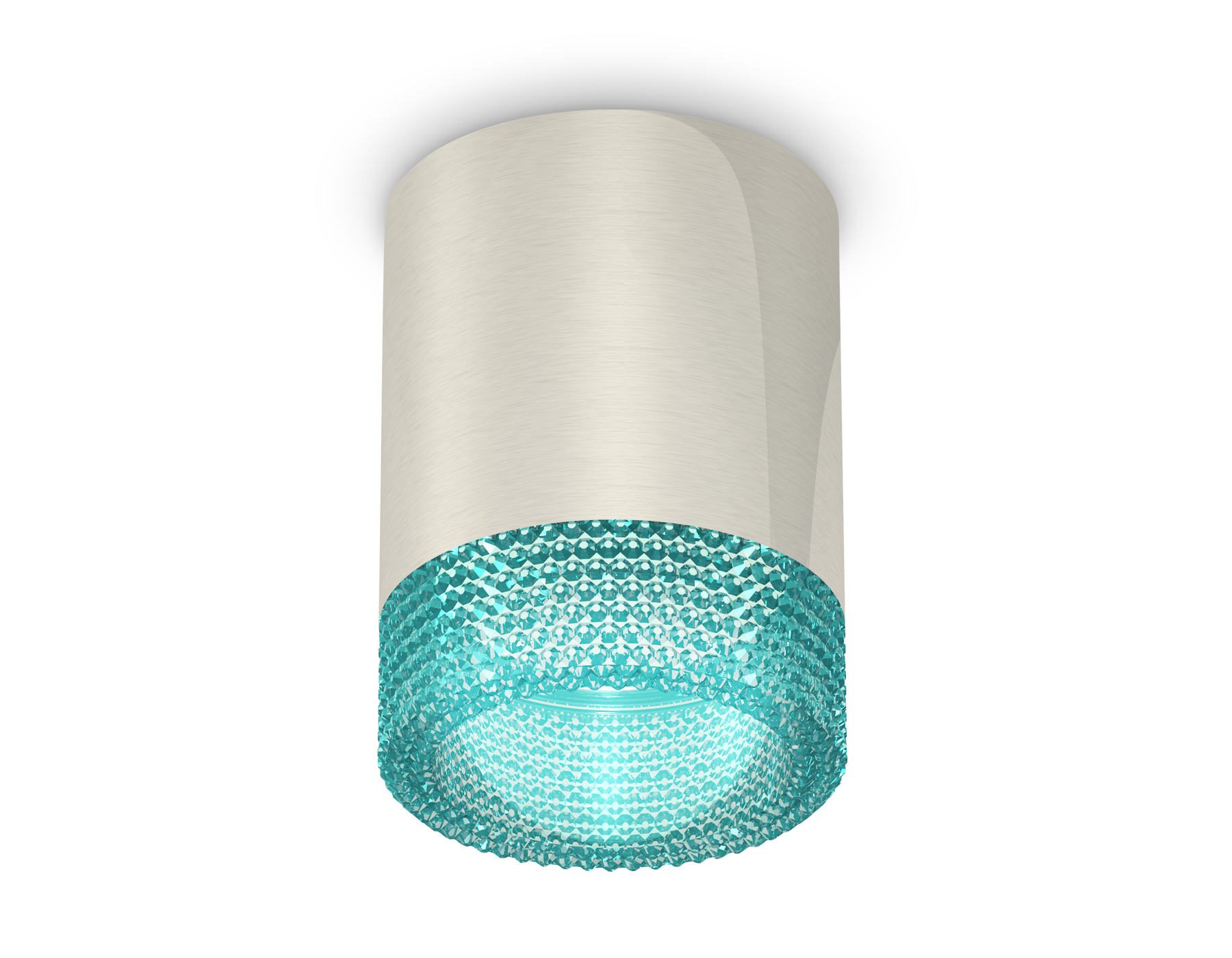 Точечный накладной светильник Ambrella light TECHNO XS6305011, цвет голубой - фото 1