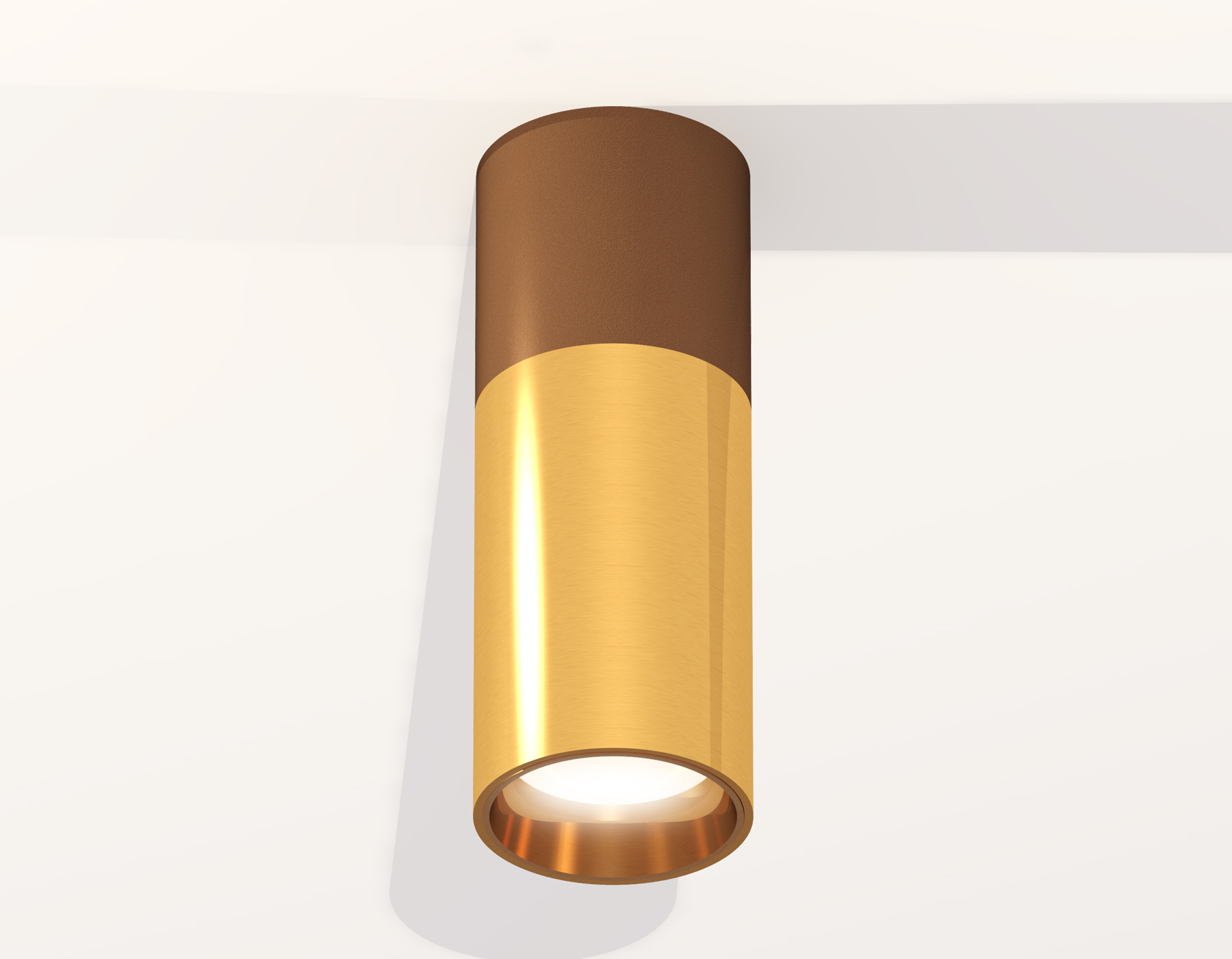 Точечный накладной светильник Ambrella light TECHNO XS6327060, цвет золотистый - фото 3