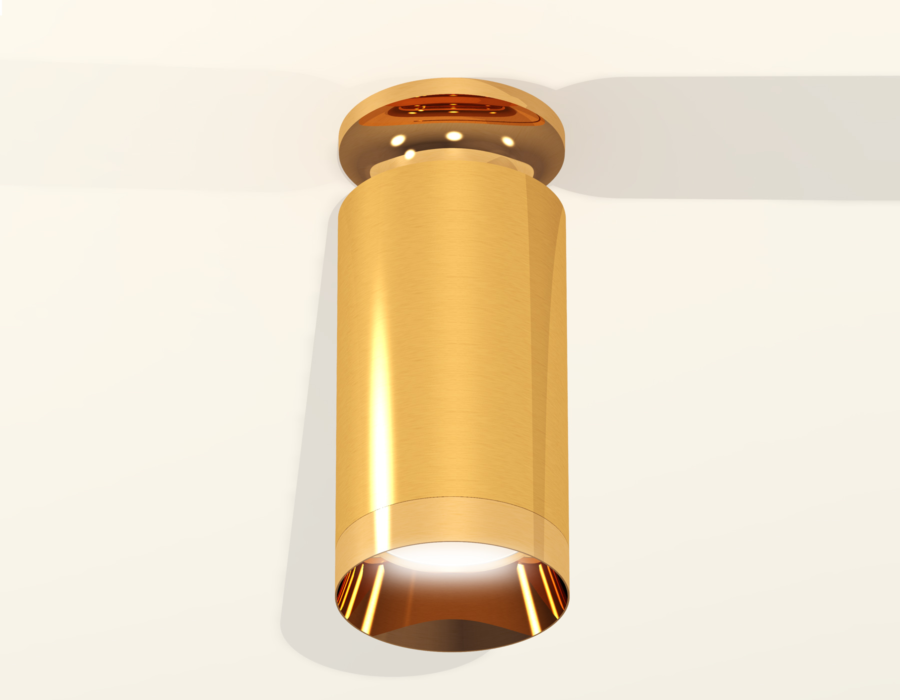 Точечный накладной светильник Ambrella light TECHNO XS6327080, цвет золотистый - фото 3