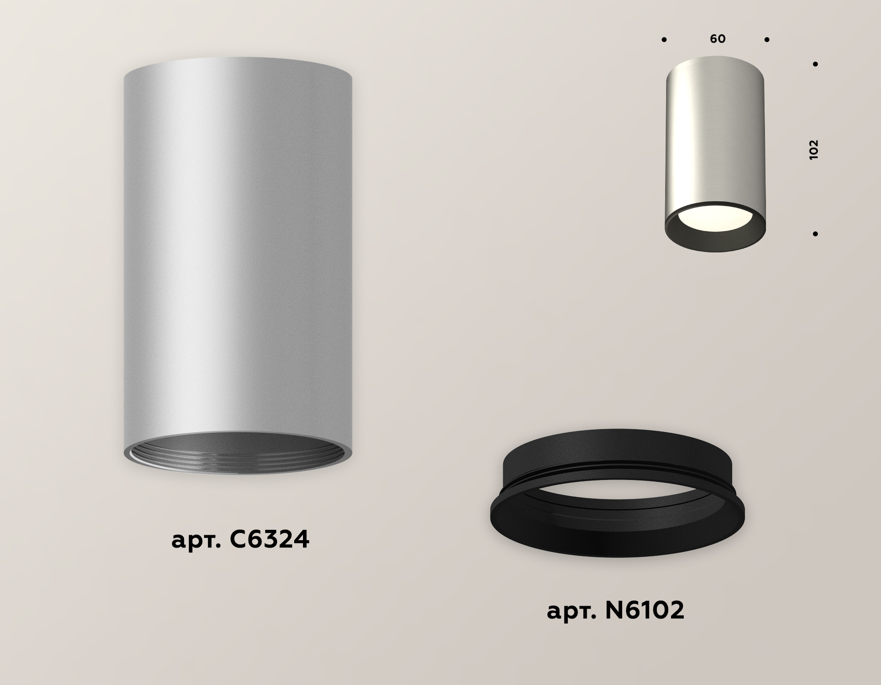 Точечный накладной светильник Ambrella light TECHNO XS6324001, цвет черный - фото 3
