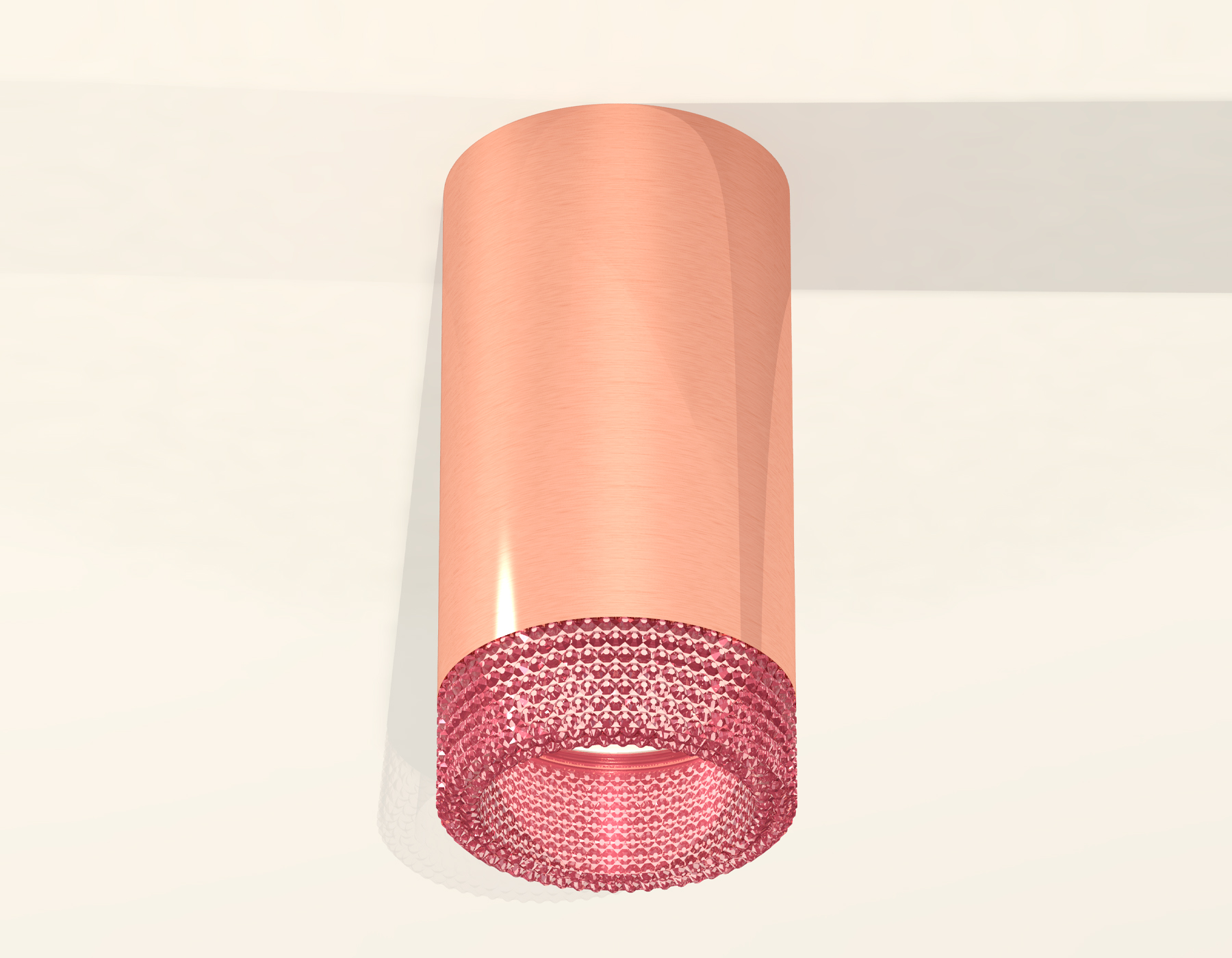 Точечный накладной светильник Ambrella light TECHNO XS6326010, цвет розовый - фото 2