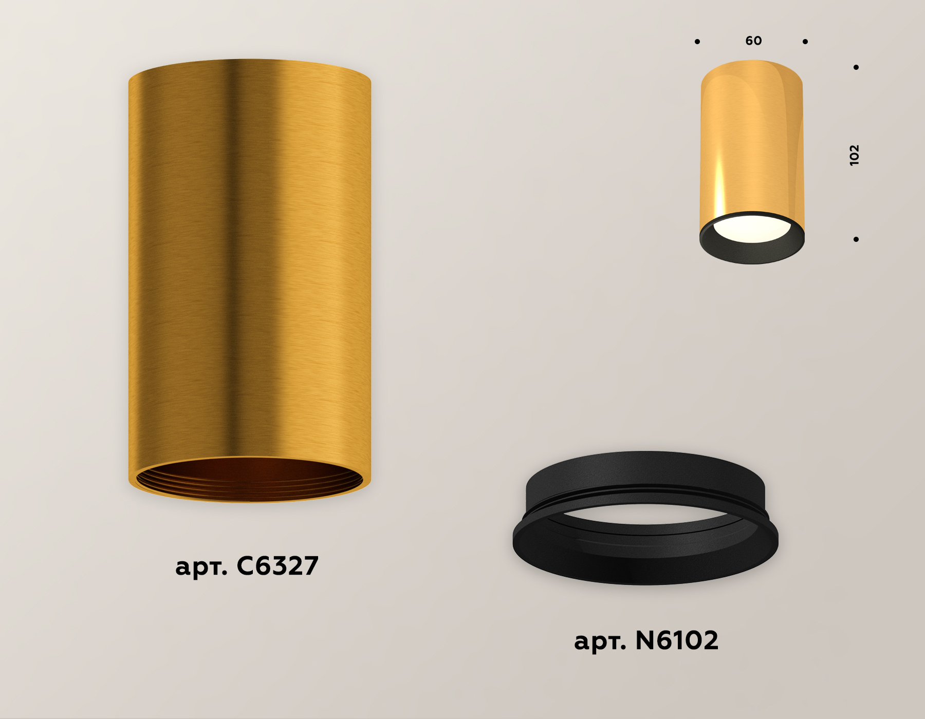 Точечный накладной светильник Ambrella light TECHNO XS6327002, цвет черный - фото 3