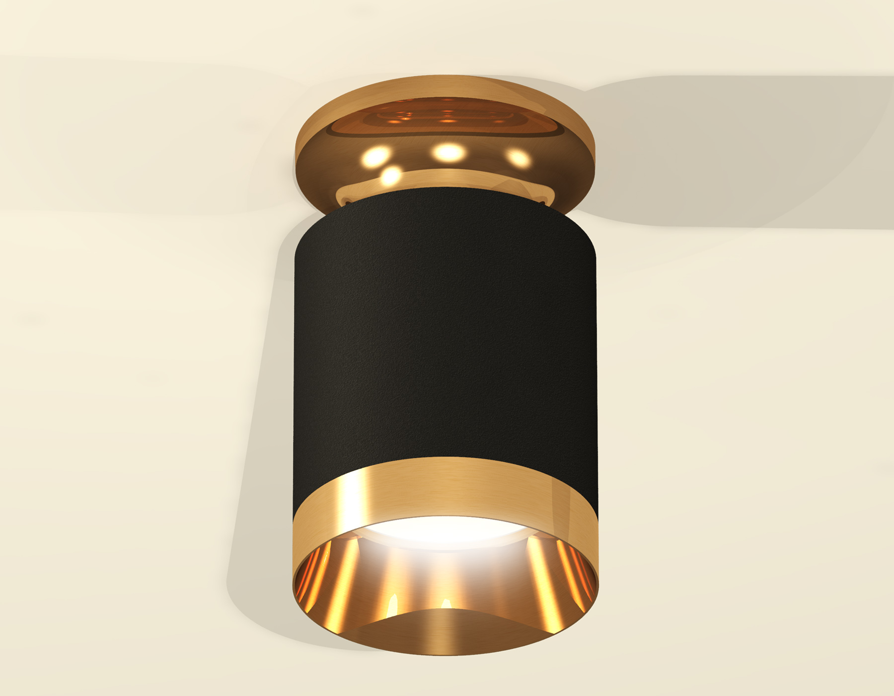 Точечный накладной светильник Ambrella light TECHNO XS6302160, цвет золотистый - фото 2