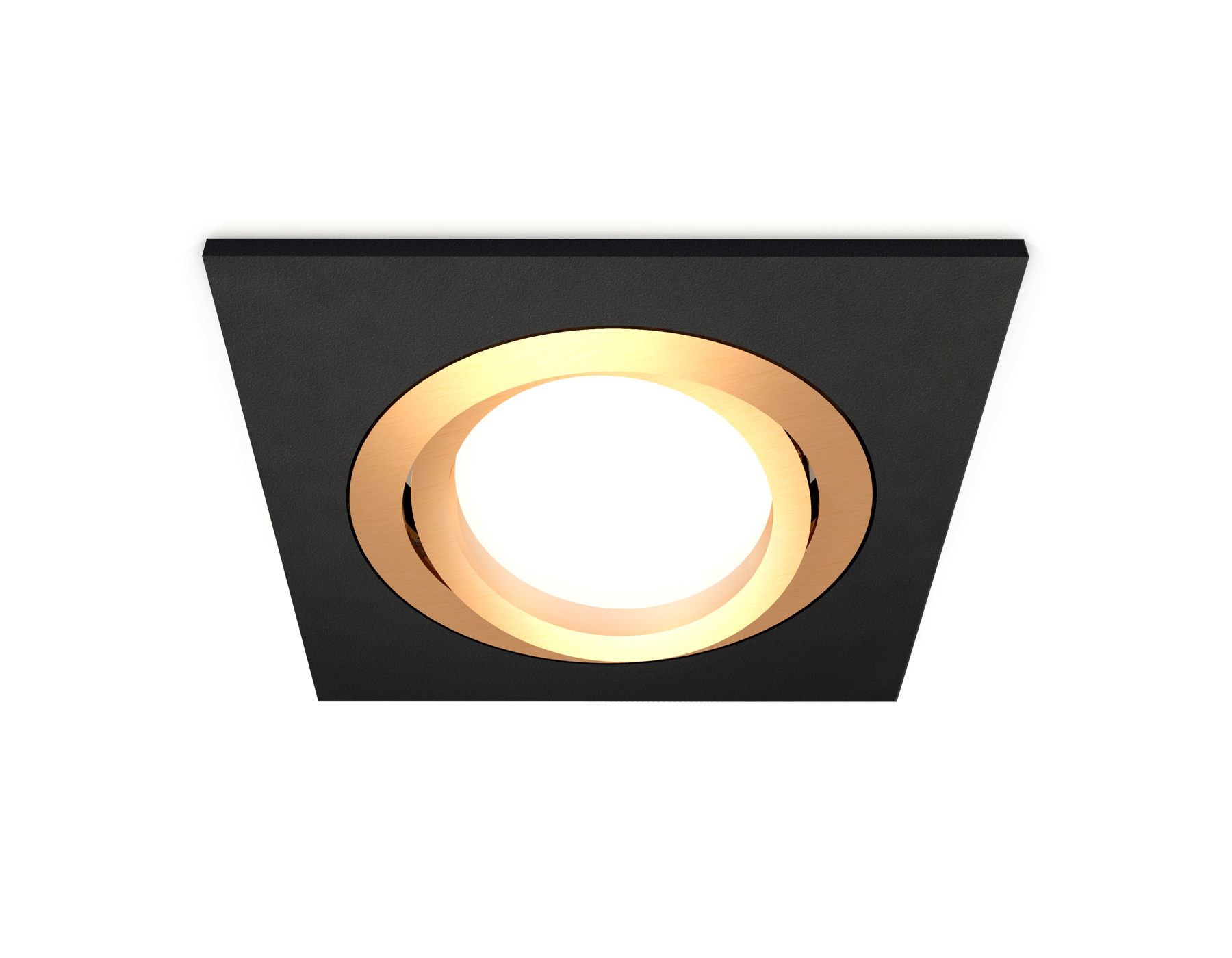 Точечный встраиваемый светильник Ambrella light TECHNO XC7632083, цвет золотистый - фото 1