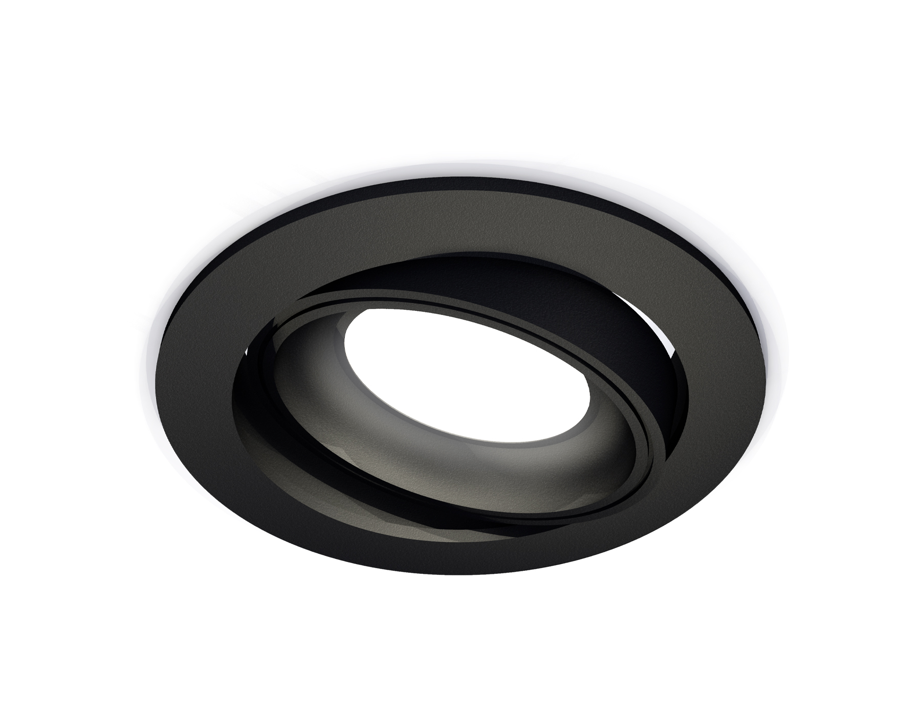 Точечный встраиваемый светильник Ambrella light TECHNO XC7652001, цвет черный - фото 1