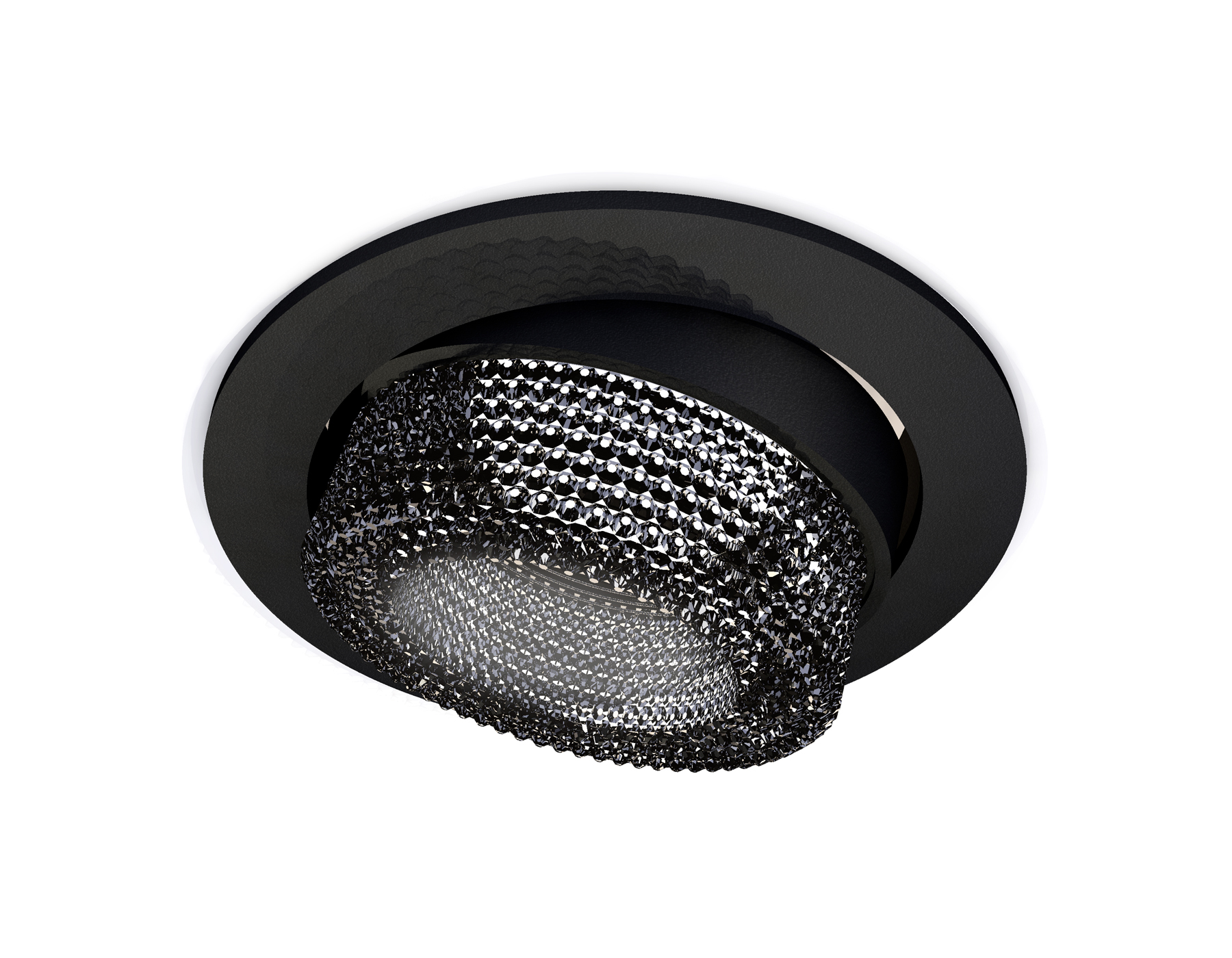 Точечный встраиваемый светильник Ambrella light TECHNO XC7652061, цвет прозрачный;черный - фото 1