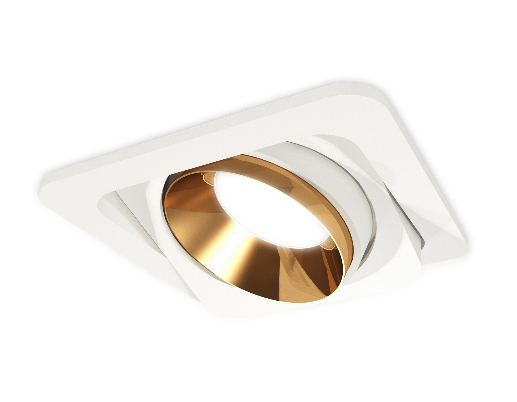 Точечный встраиваемый светильник Ambrella light TECHNO XC7658024, цвет золотистый - фото 1