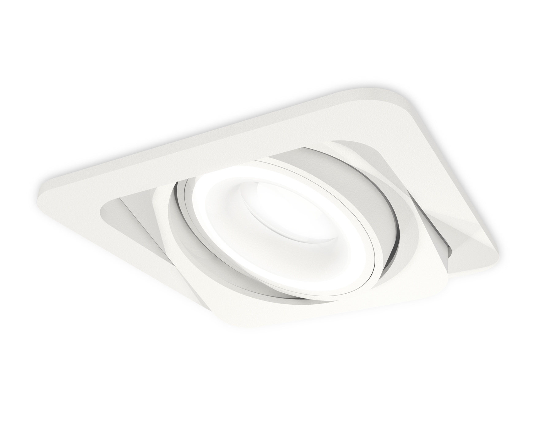 Точечный встраиваемый светильник Ambrella light TECHNO XC7658080, цвет белый - фото 1